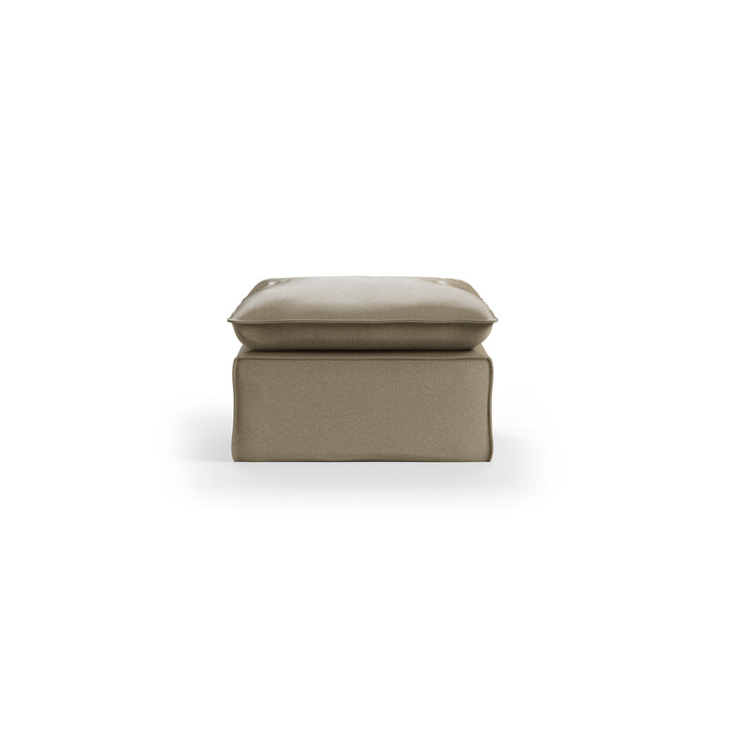 HKLIVING-collectie Nomad bankhoes: hocker, deco, pebble