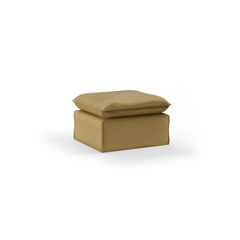 HKLIVING-collectie Nomad bankhoes: hocker, cocoon, beige