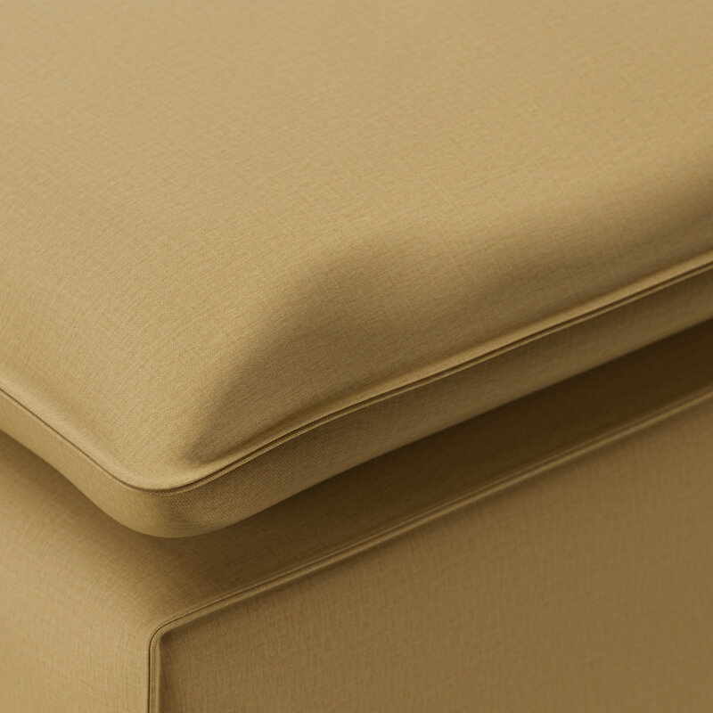 HKLIVING-collectie Nomad bankhoes: hocker, cocoon, beige