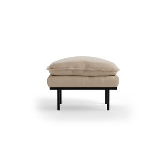 HKLIVING Retro sofa: hocker, knotted, beige