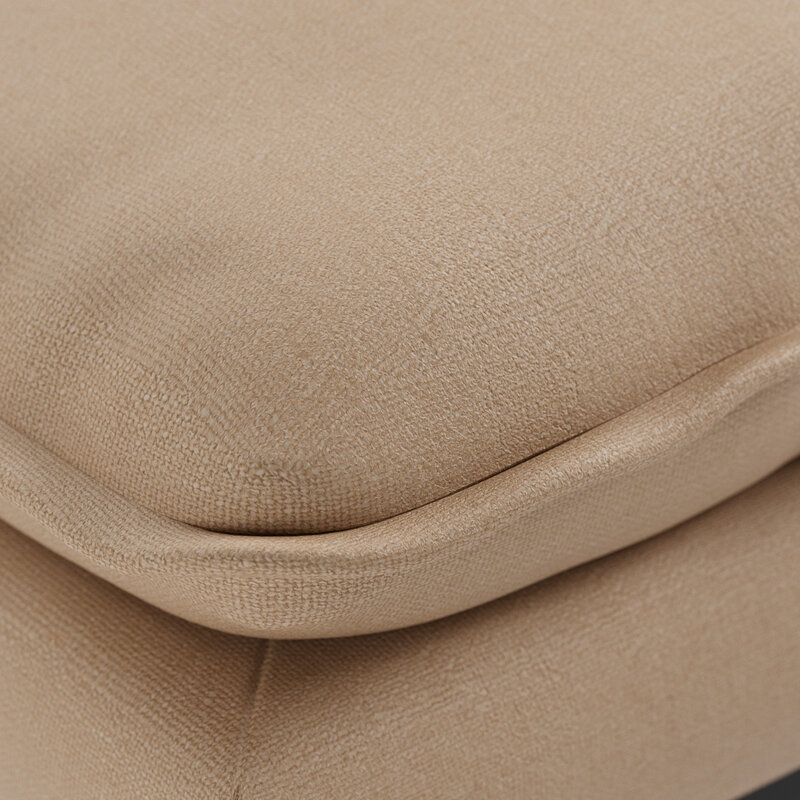HKLIVING-collectie Retro sofa: hocker, knotted, sand