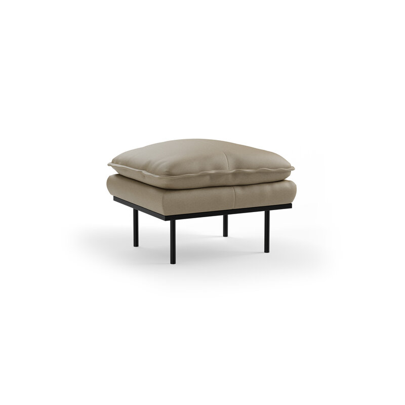HKLIVING-collectie Retro sofa: hocker, deco, pebble