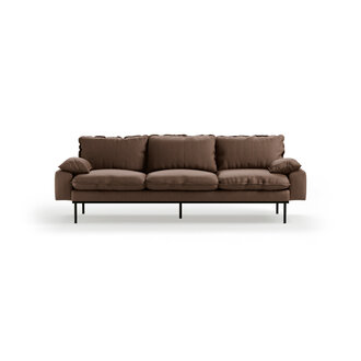 HKLIVING Retro sofa: 4-zits, whisper, quicksand