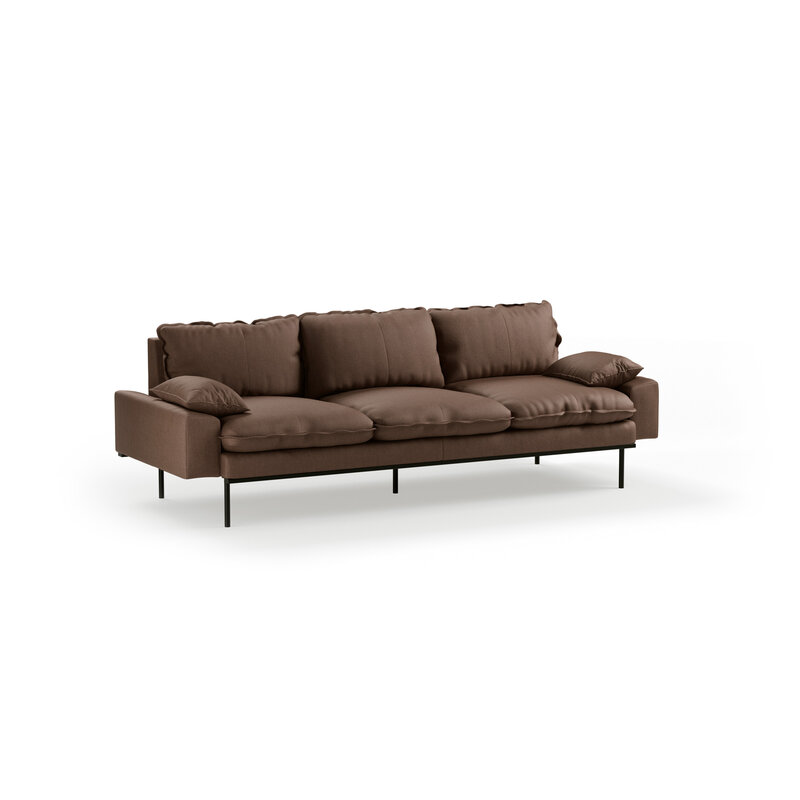 HKLIVING-collectie Retro sofa: 4-zits, whisper, quicksand