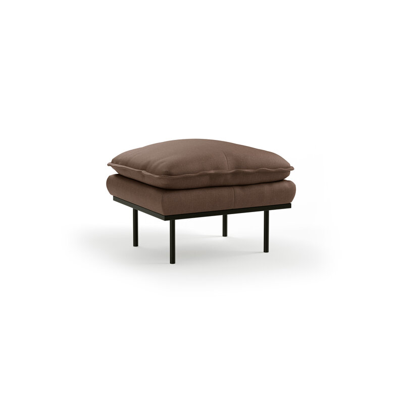 HKLIVING-collectie Retro sofa: hocker, whisper, quicksand