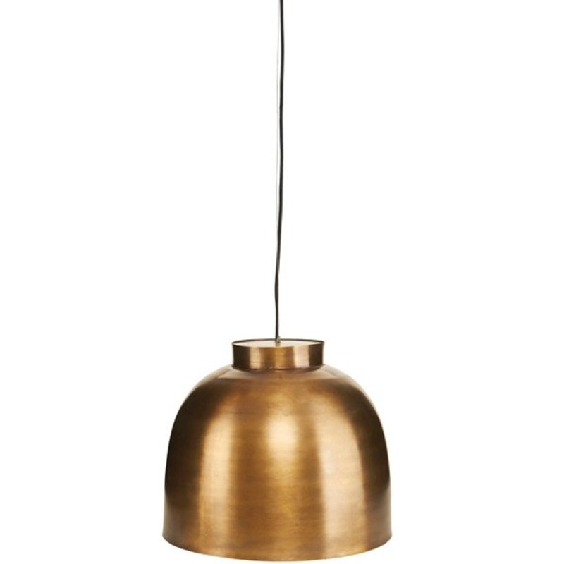 House Doctor-collectie Pendant 'Bowl' brass