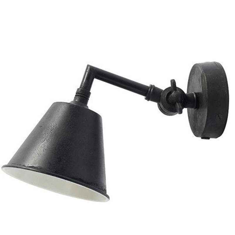 Nordal-collectie wandlamp zwart