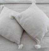 simply pure Pom pom set (2 pillows and 1 sheet)