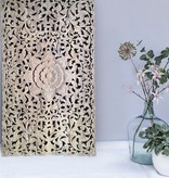 Simply Pure Handgeschnitzte Wanddekoration Design LOTO RETTANGOLO, verschiedene Abmessungen und Farben