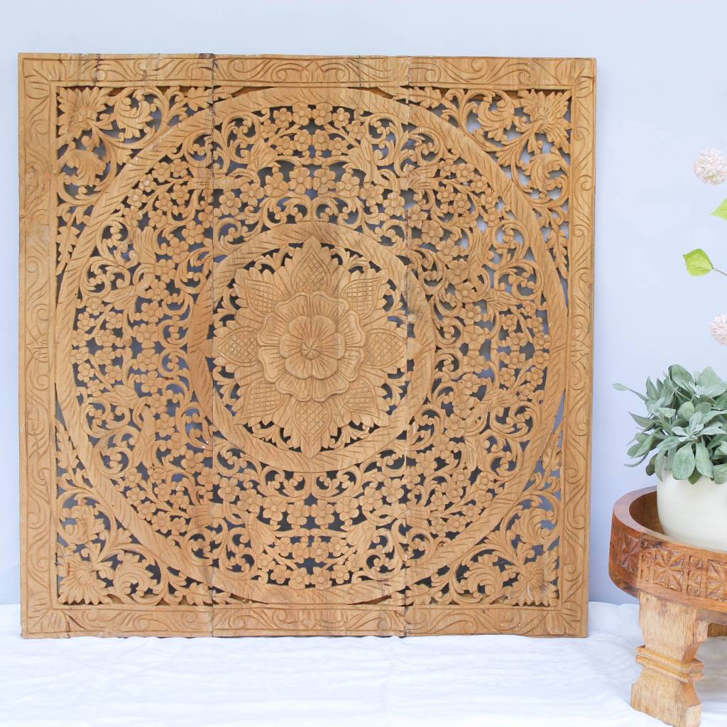 Wall panel Design LOTO, authentic wooden carving | Simply Pure - simply  pure | Interior Styling & Design Studio and Online Interior Boutique |  Haarlem