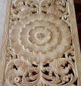 simply pure Hand carved wall panel LOTO LUNGO
