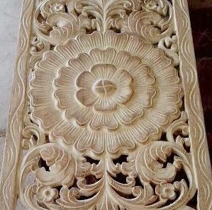 simply pure Hand carved wall panel LOTO LUNGO | Different colors and sizes available