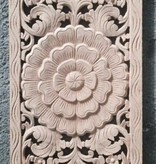 simply pure Hand carved wall panel LOTO LUNGO | Different colors and sizes available