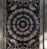 simply pure Hand carved wall panel LOTO LUNGO | Different colors and sizes available