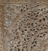 simply pure Hand carved wall panel Design LOTO white wash, different sizes available