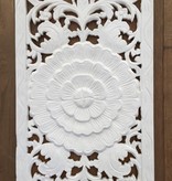 simply pure Hand carved wall panel LOTO LUNGO | Different colors and sizes available