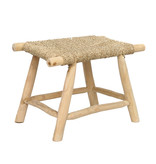 Bazar Bizar The Porto Seagrass Stool - Natural - M