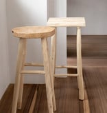 Bazar Bizar The Kedut Bar Stool - Natural