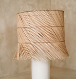 Bazar Bizar The Rattan Table Lamp - White Natural