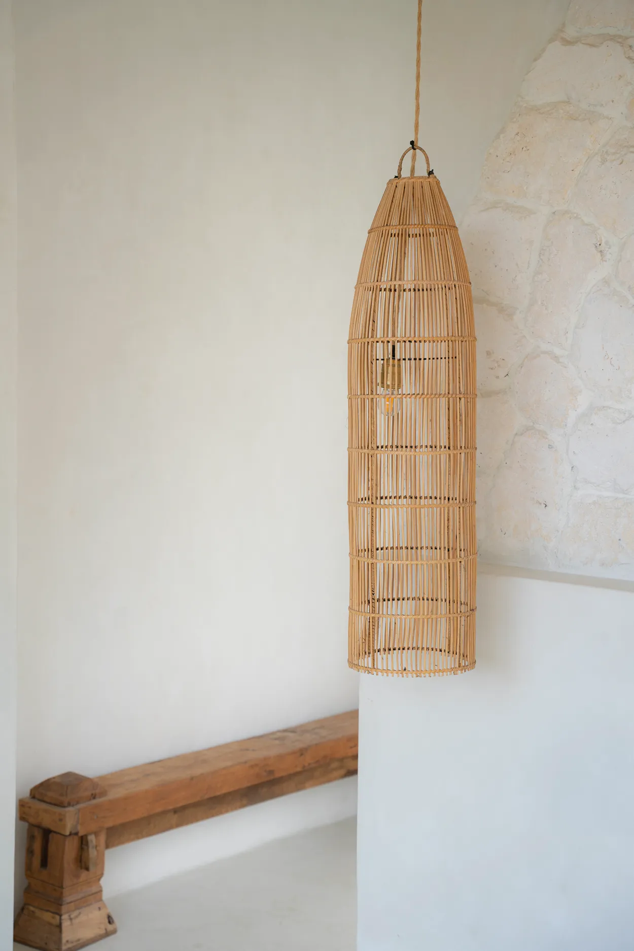 Bazar Bizar De Fish Trap Hanglamp - Natural - L