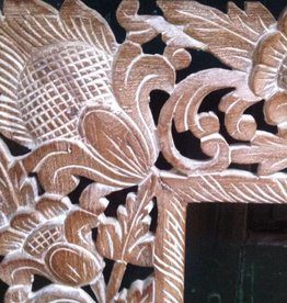 simply pure Hand carved mirror frame from Thailand ( custommade)