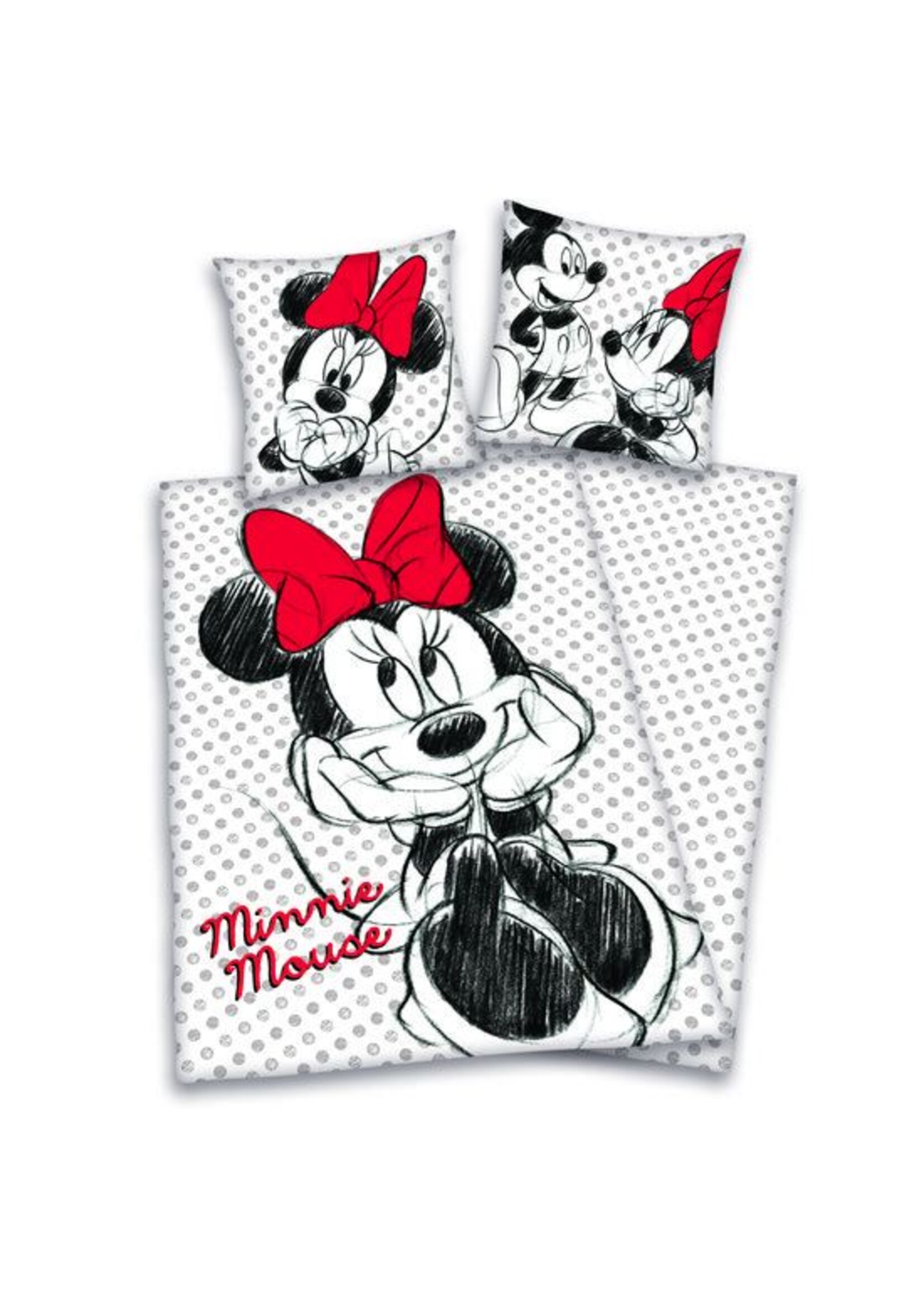 Disney Minnie Mouse Dekbedovertrek  140x200