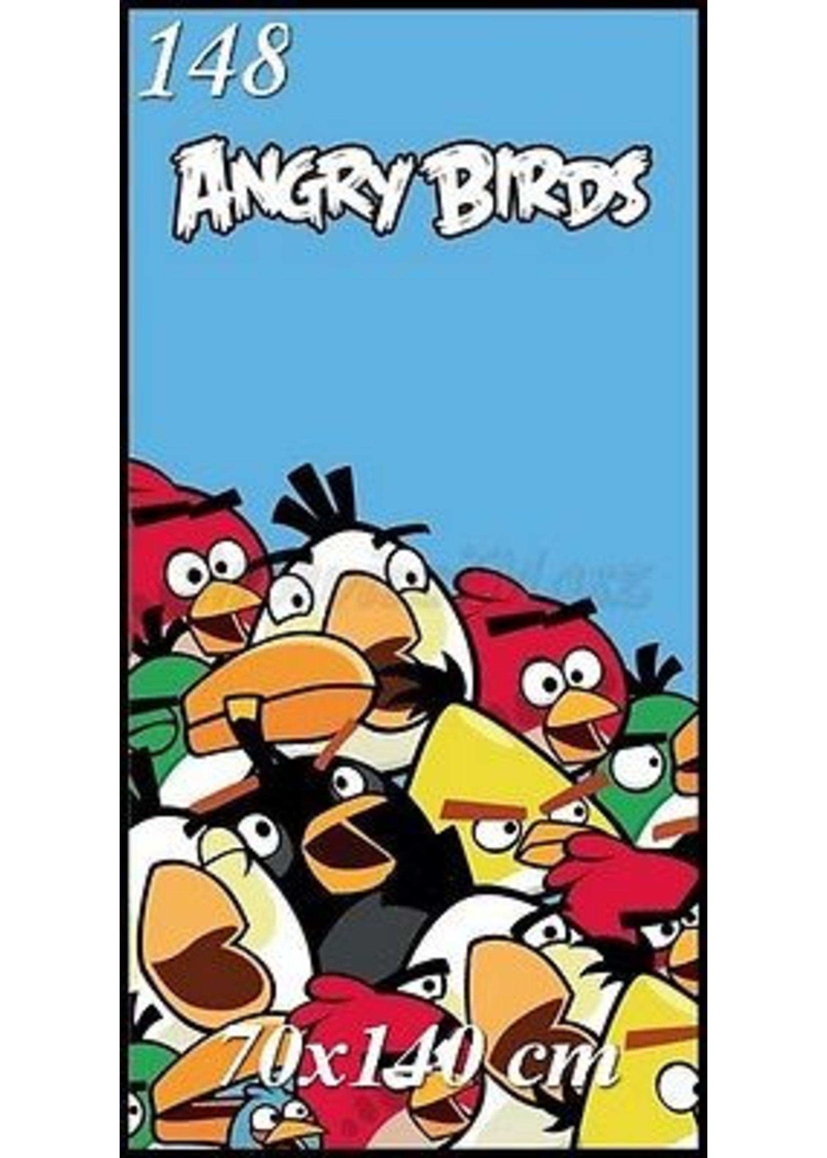 Angry Birds Angry Birds Handdoek Blauw