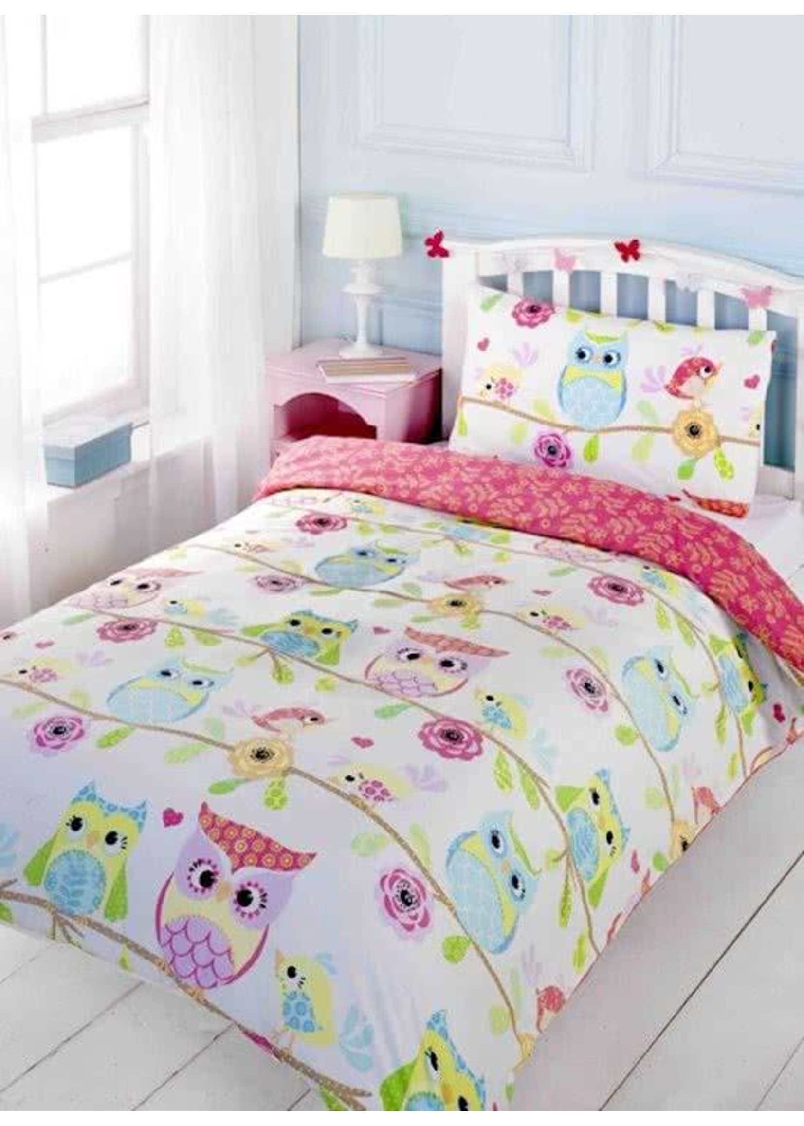 Kidz Double Duvet Cover Owls