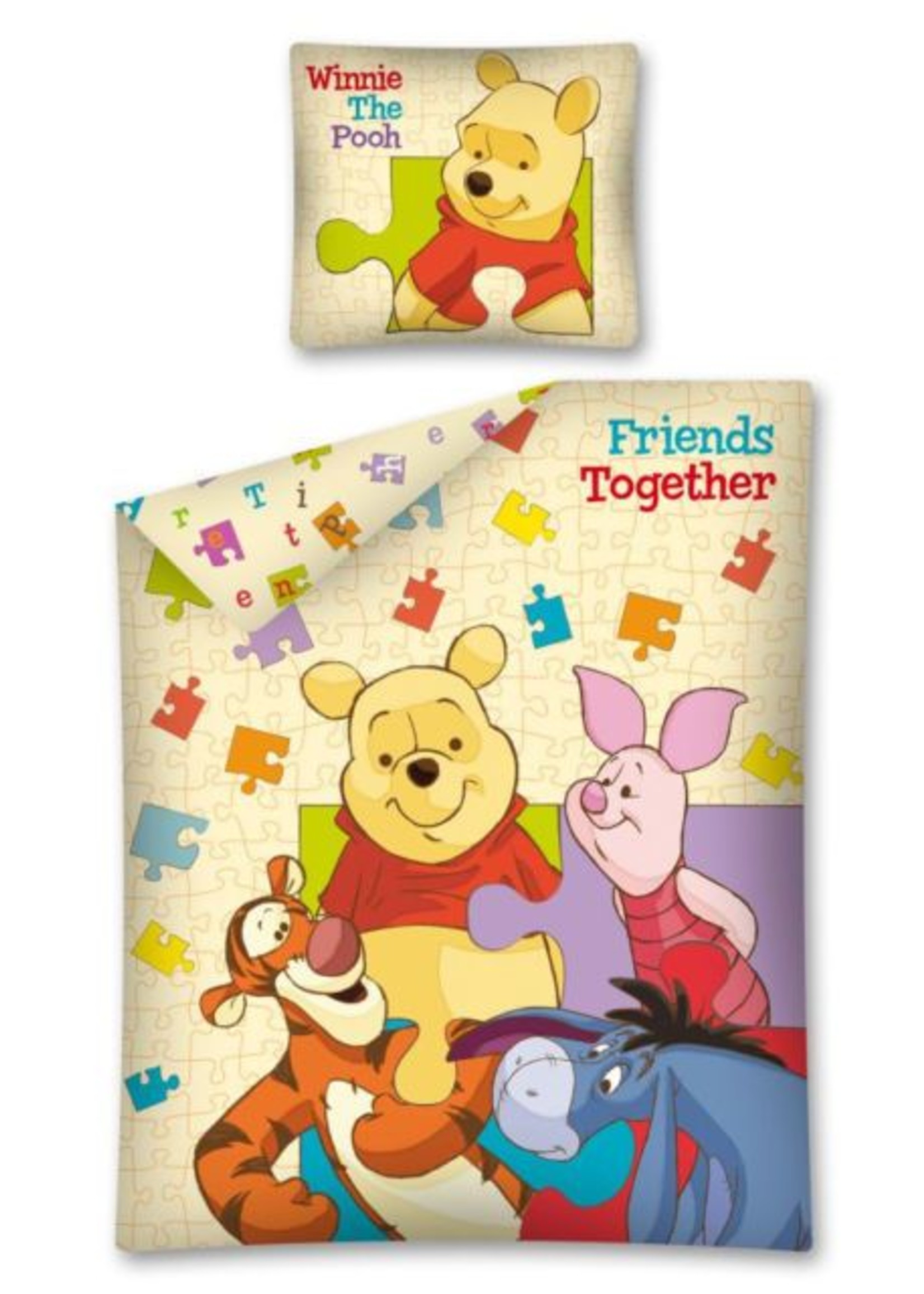 Winnie de Poeh Winnie the Pooh Duvet Cover Puzzle