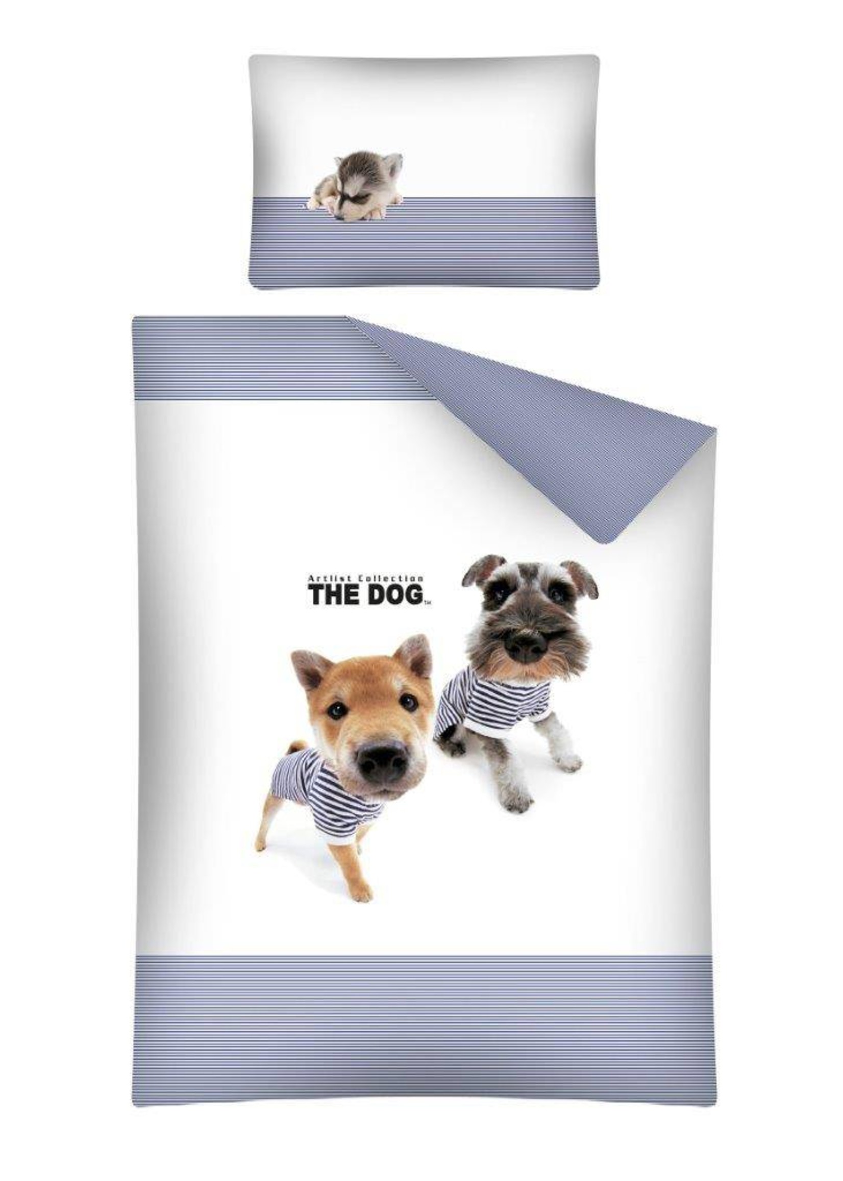 Duvet Cover The Dog Blue