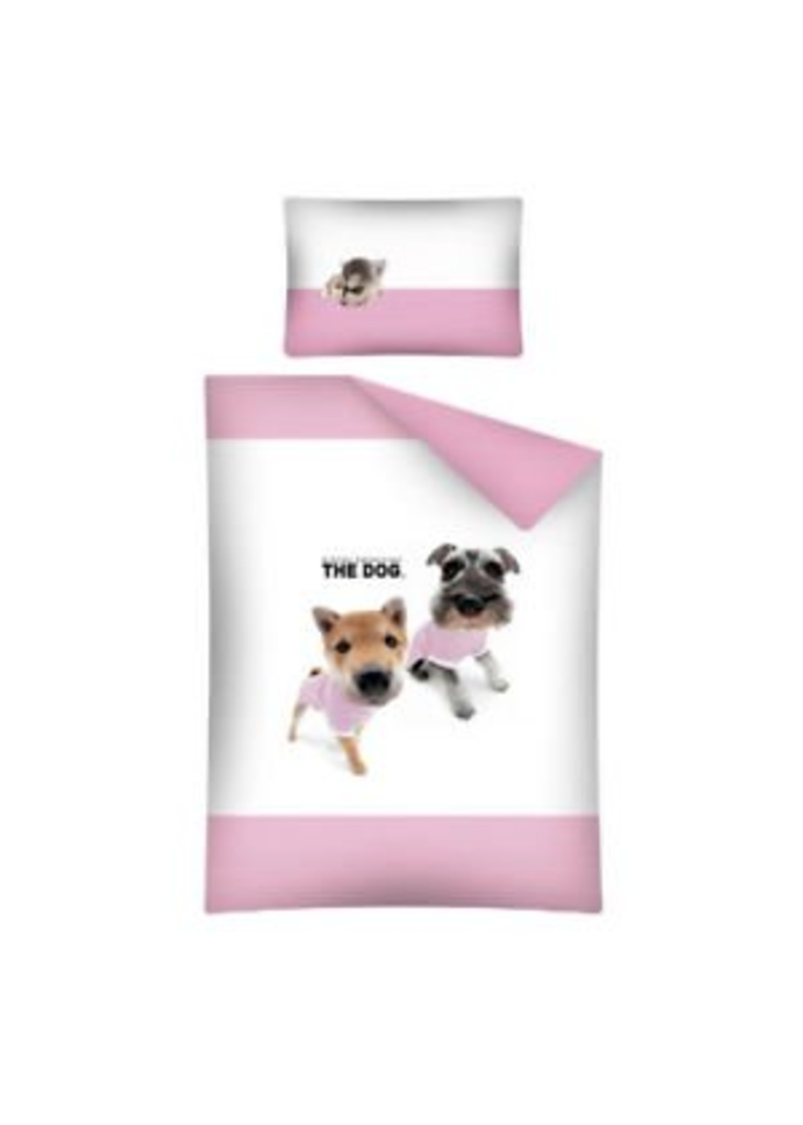 Duvet Cover The Dog Pink