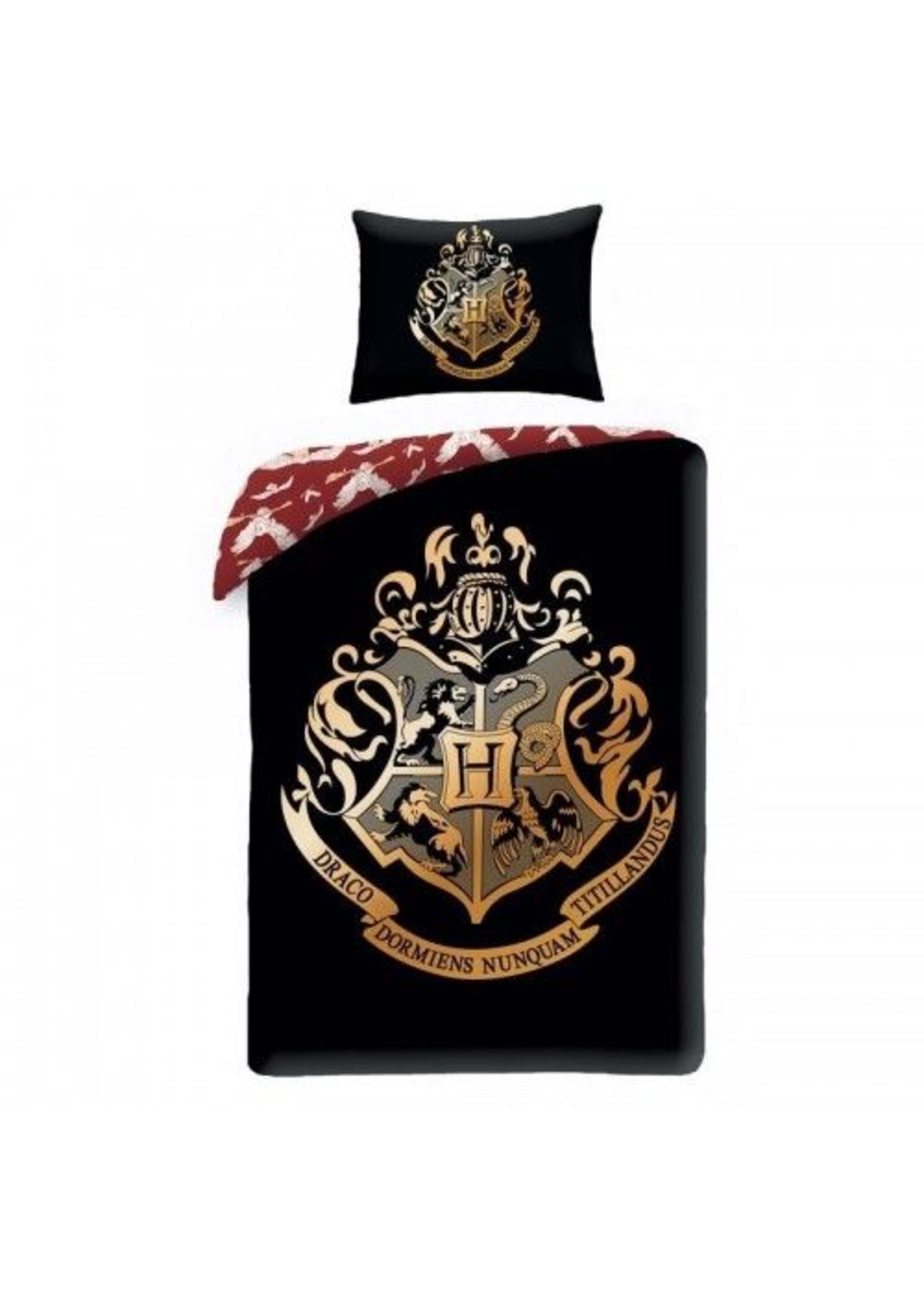 Warner Bros Harry Potter Duvet Cover Black