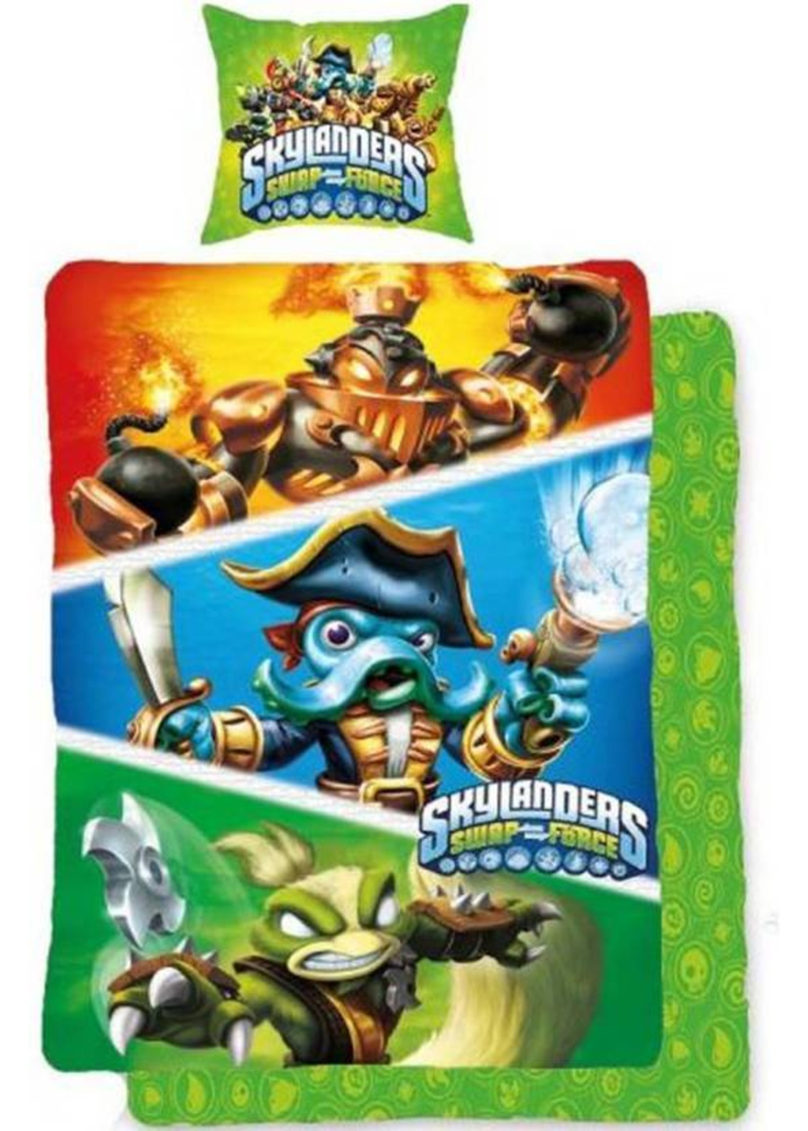 bijnaam Uitwisseling waardigheid Skylanders Dekbedovertrek Swap Force - Charactersmania.nl