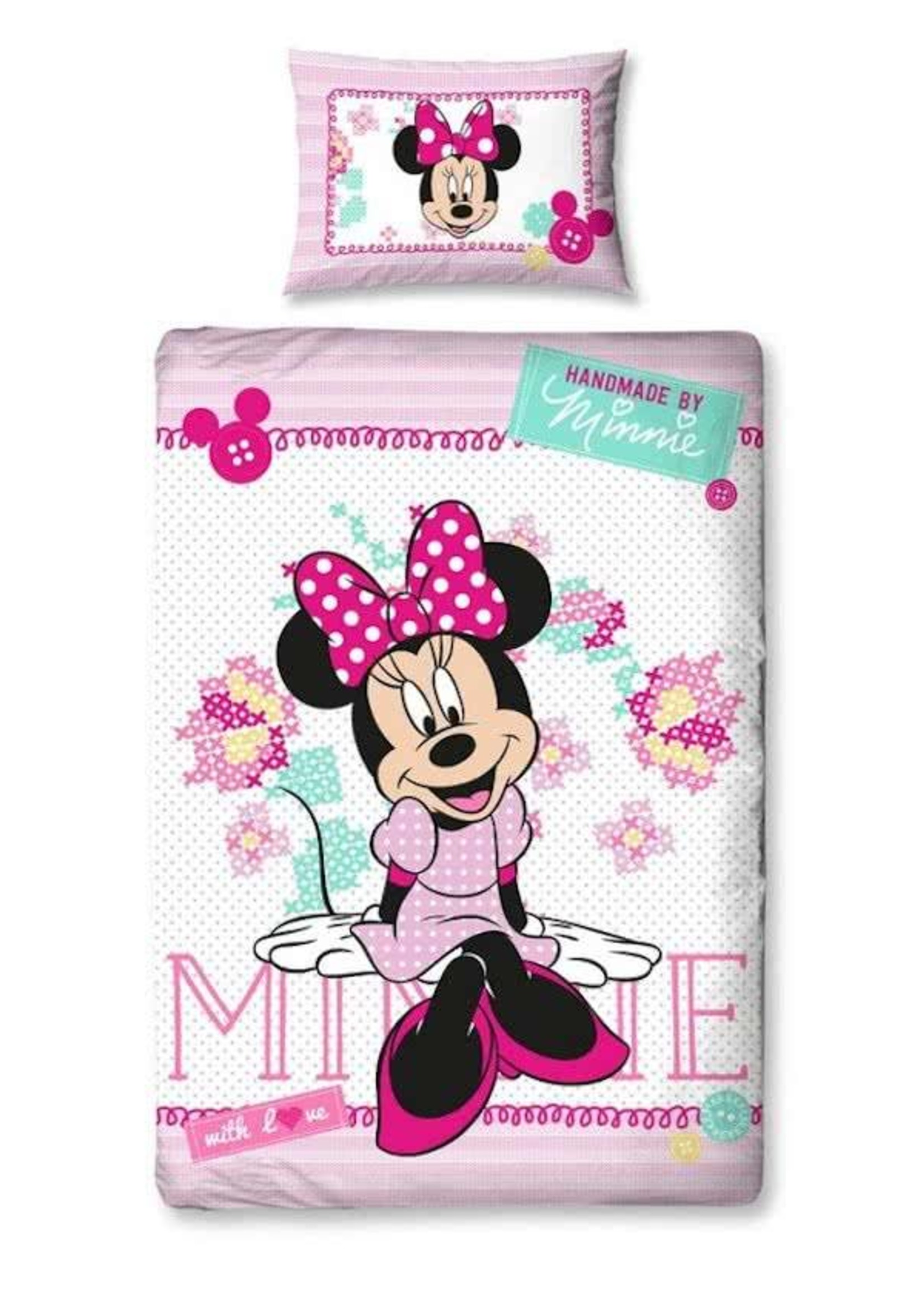 Disney Minnie Mouse Duvet Handmade with Love