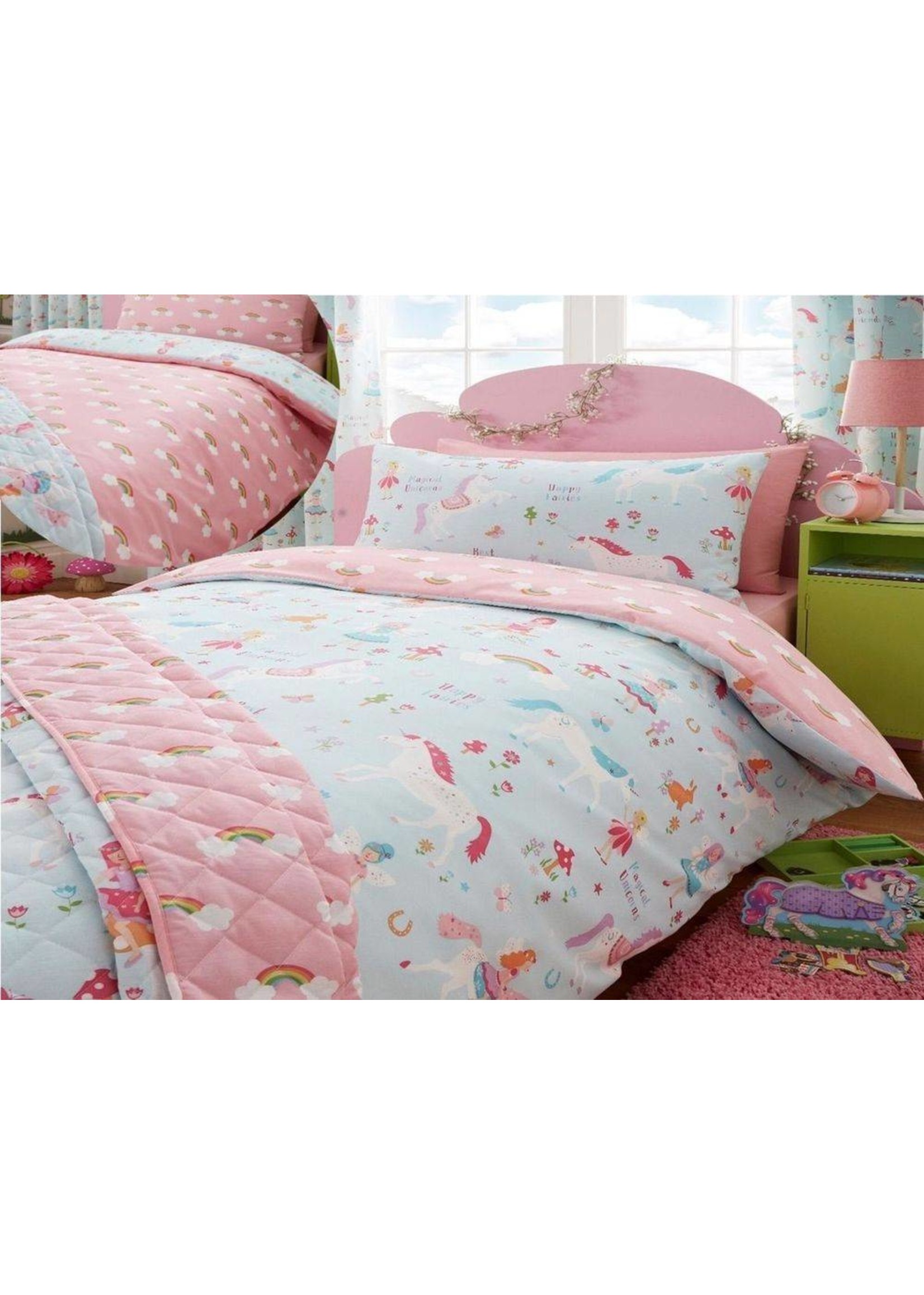 Kidz Club  Magical Unicorns Duvet Cover