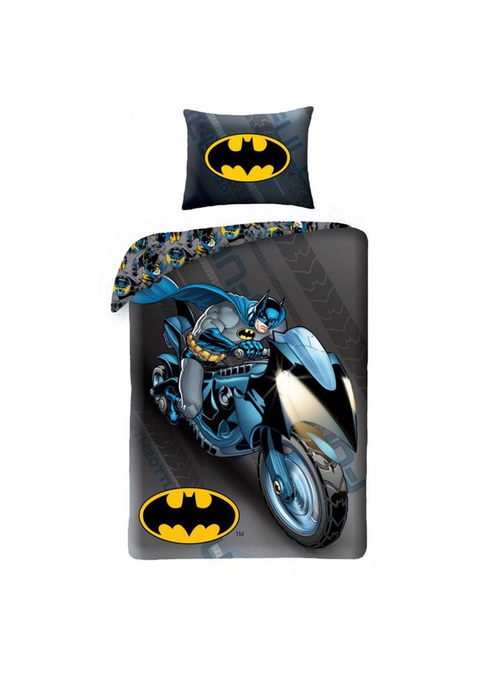 DC Comics Batman Batcycle Dekbedovertrek