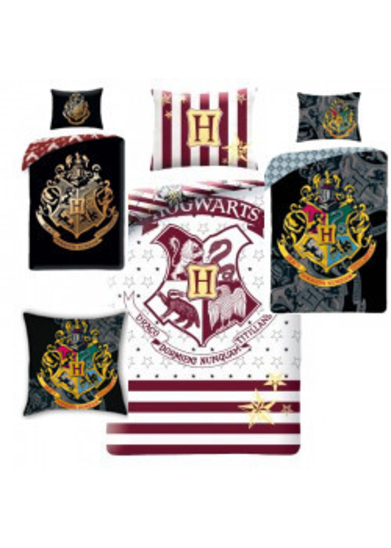 Warner Bros Harry Potter Duvet Cover Black