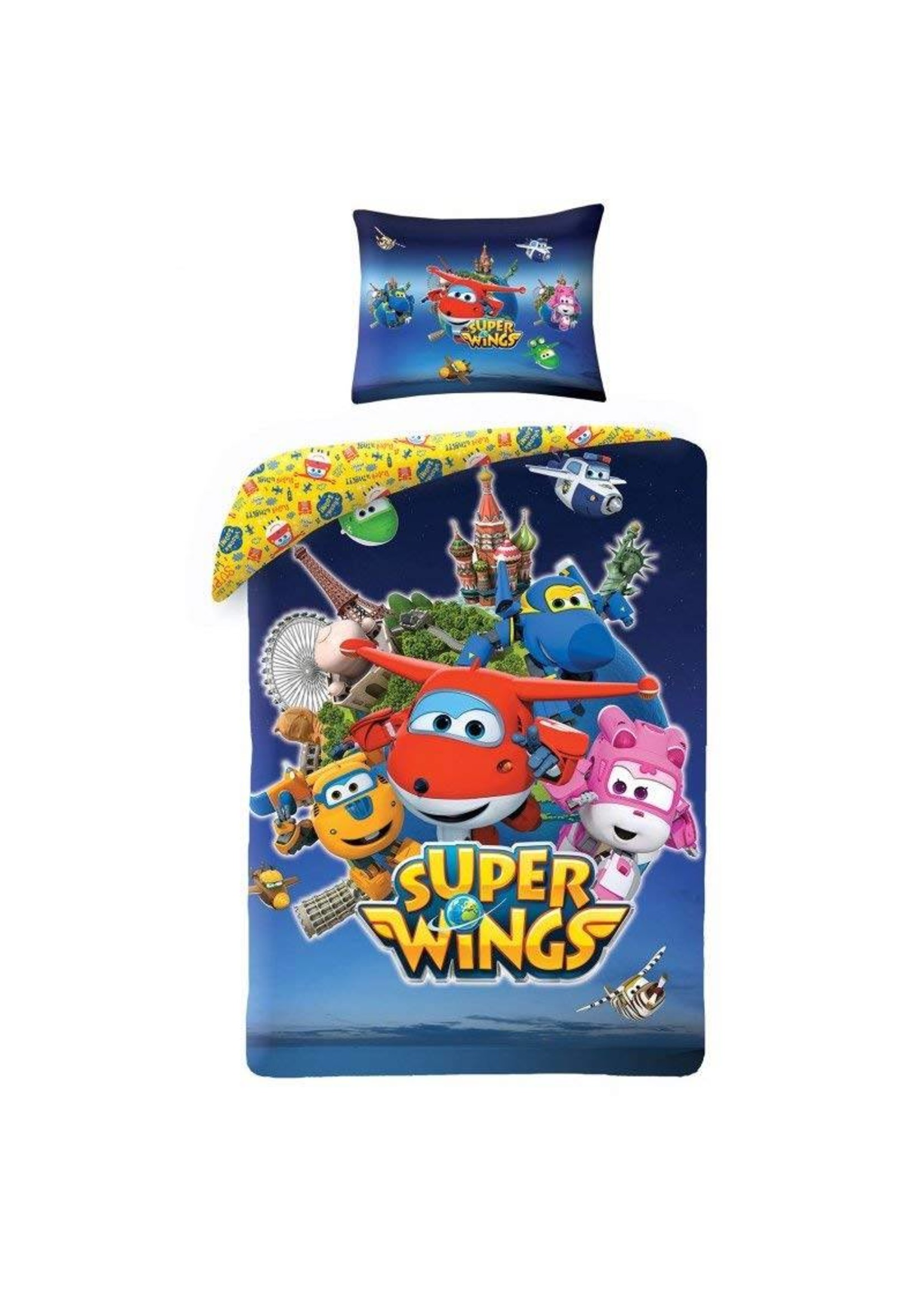 Super Wings Dekbedovertrek