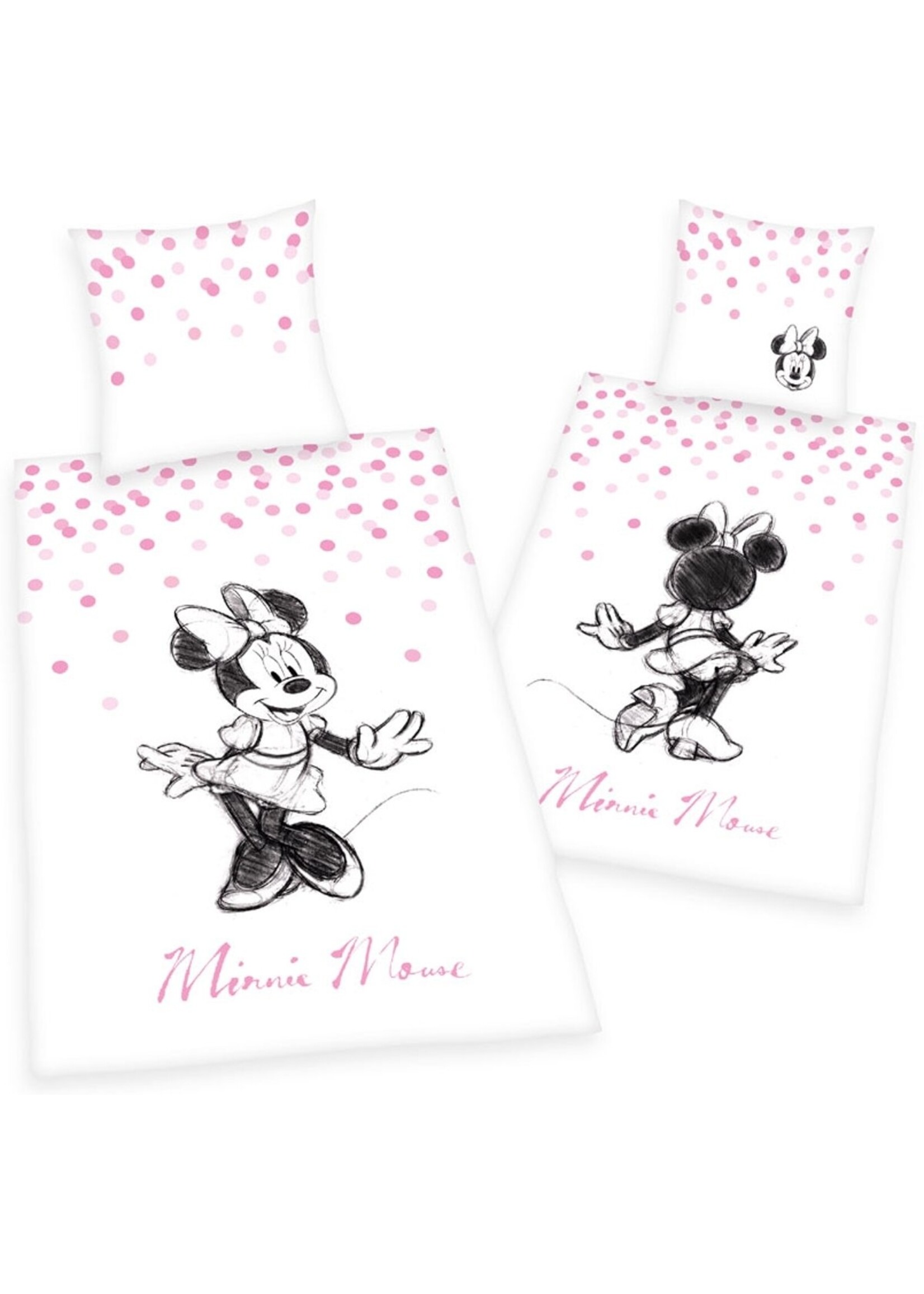 Disney Minnie Mouse Dekbedovertrek  140x200