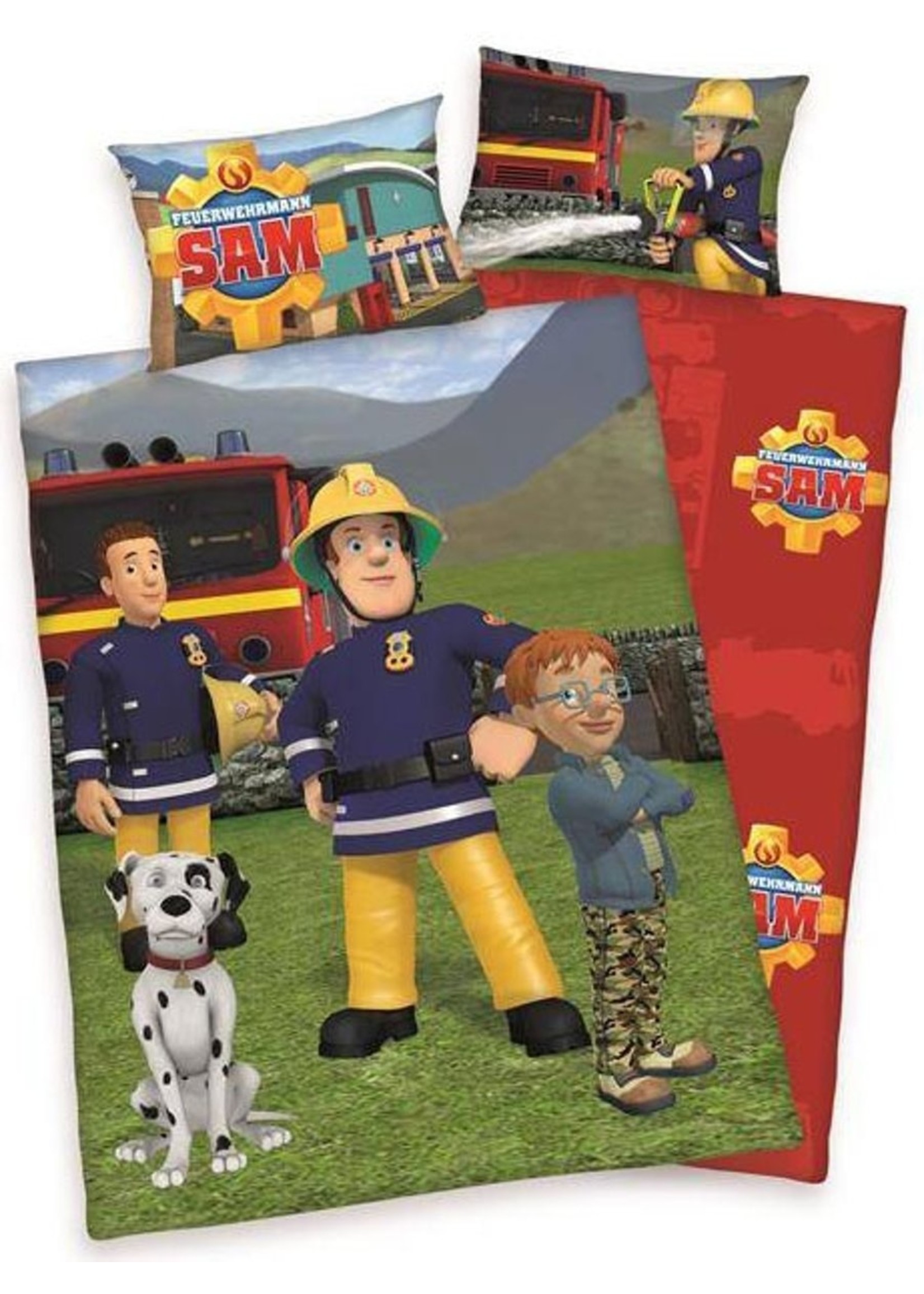 Dubbelzinnig cent Nylon Brandweerman Sam Firefighter Sam Junior Duvet Cover -