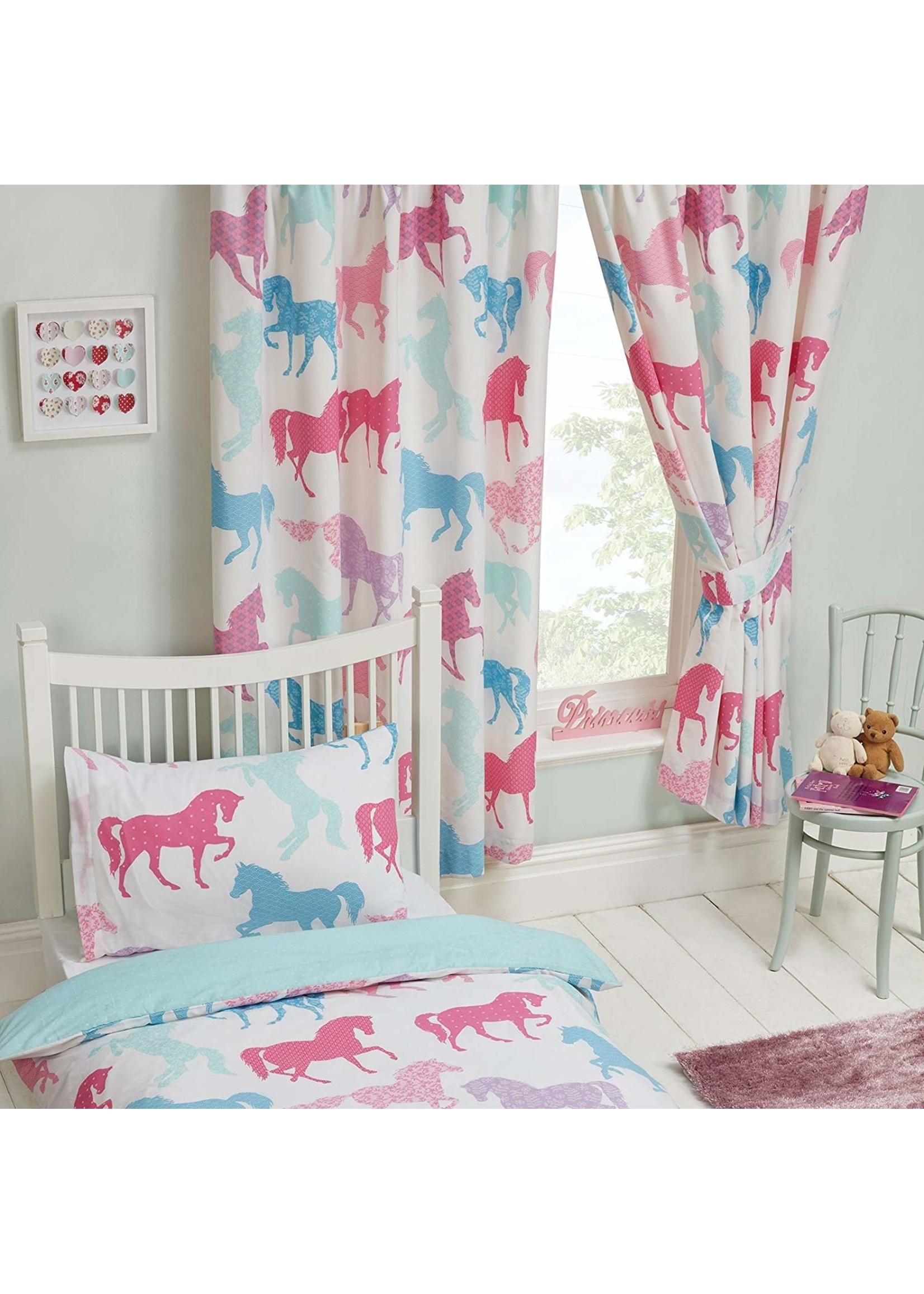 Horses Pony Curtains