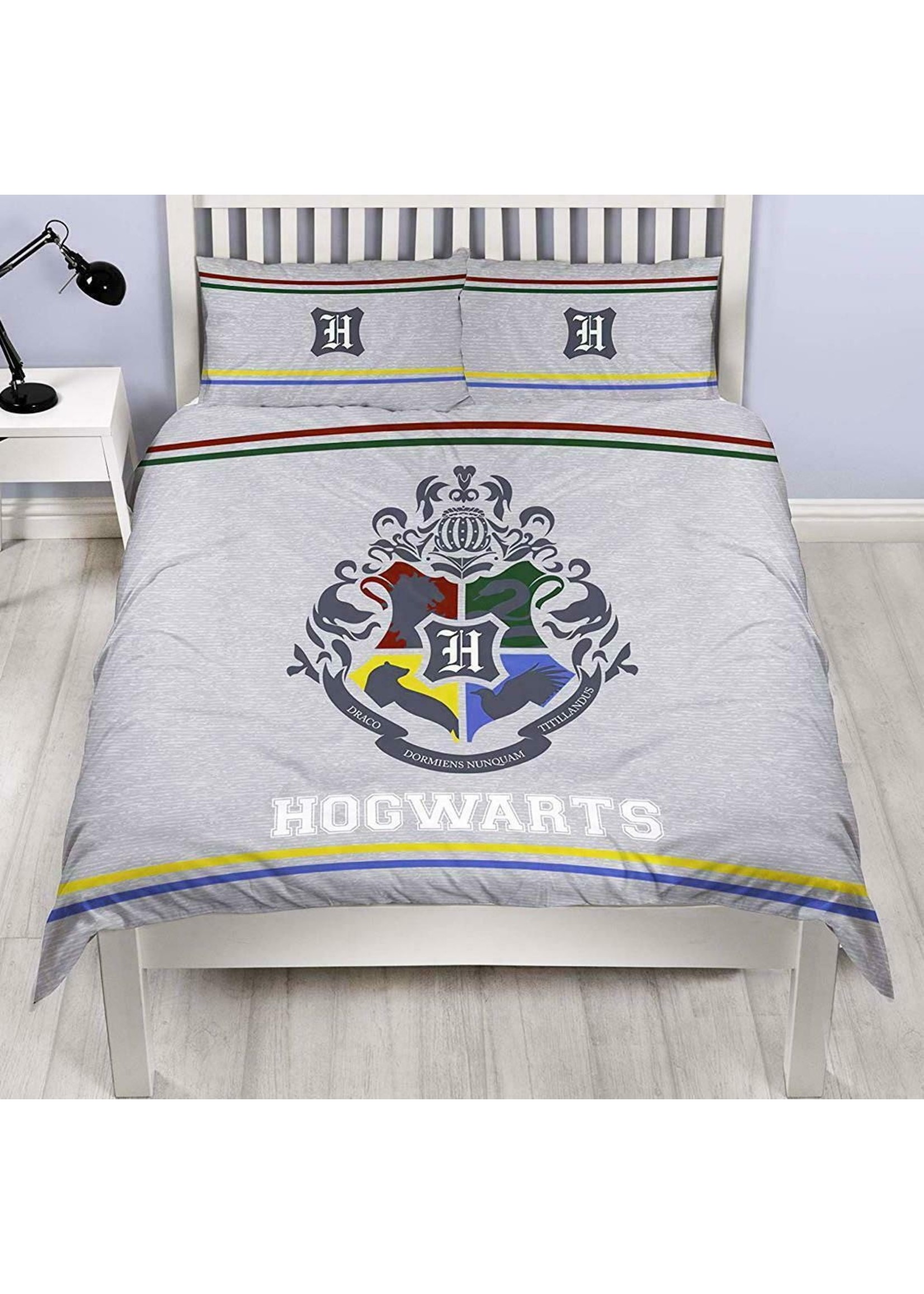 Warner Bros Harry Potter Tweepersoons Alumni Double Duvet Set Hogwards