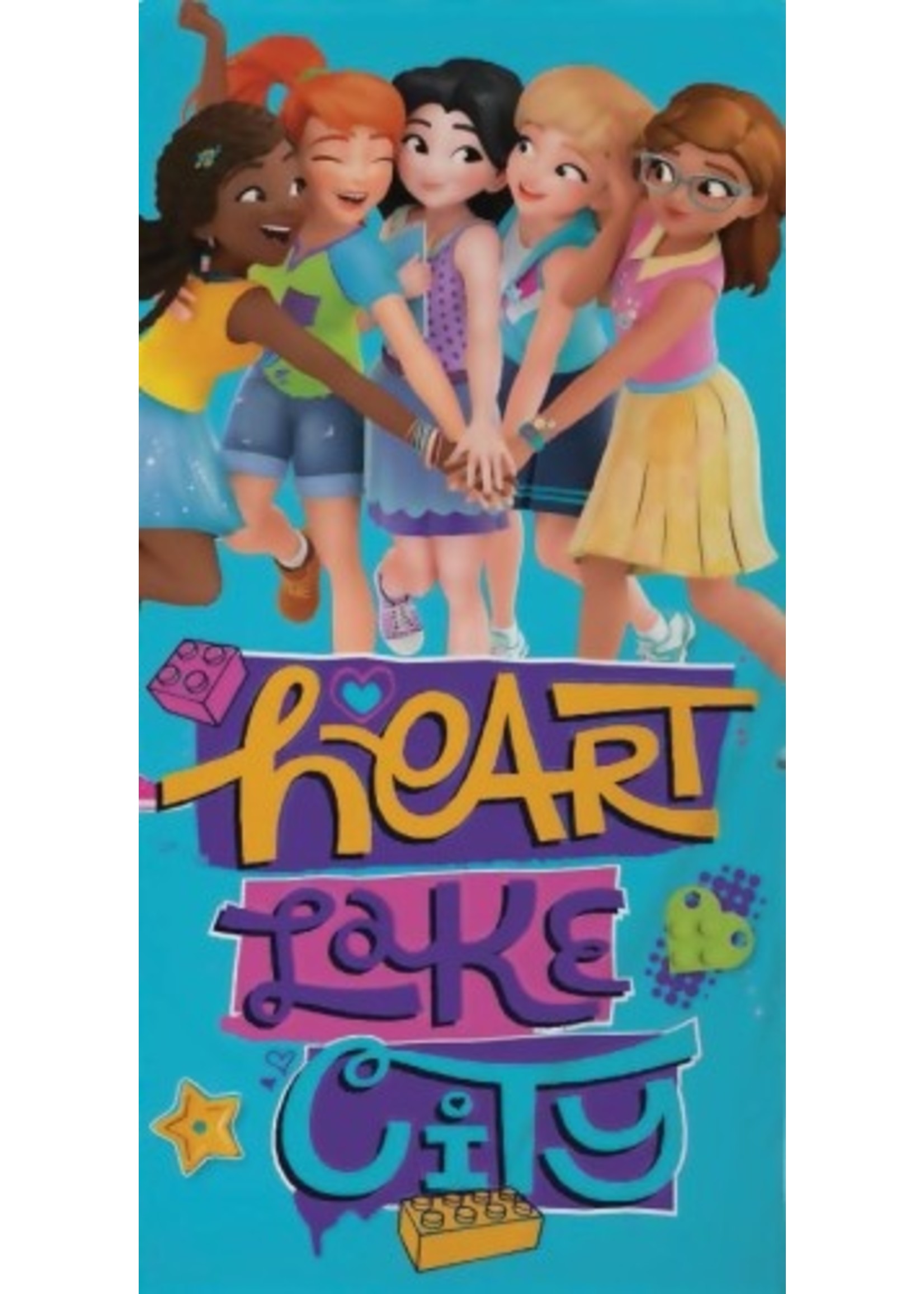 Lego Lego Friends Bath Towel Heartlake City