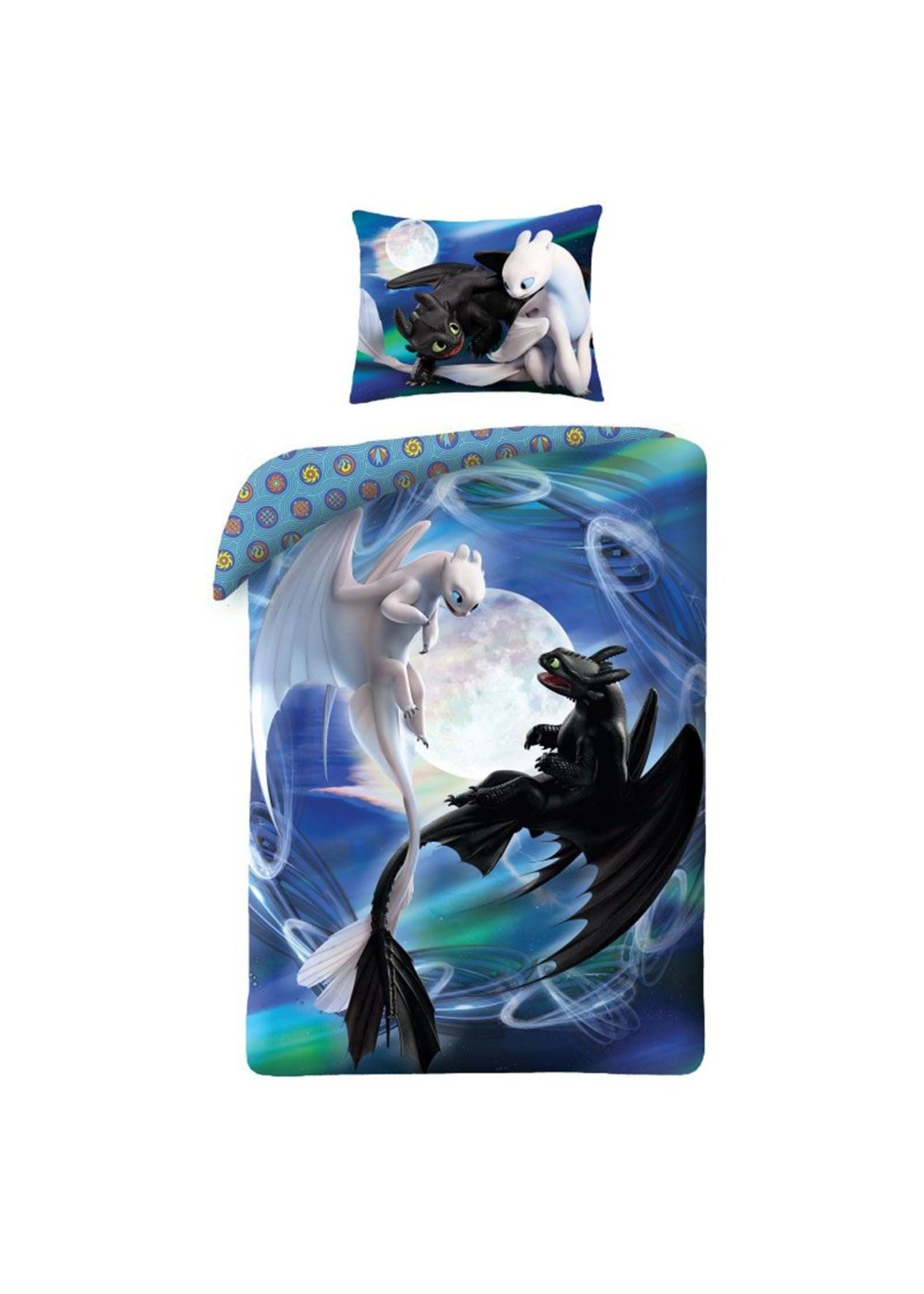 Dreamworks How to Train your Dragon Duvet Set Toothless & Fury