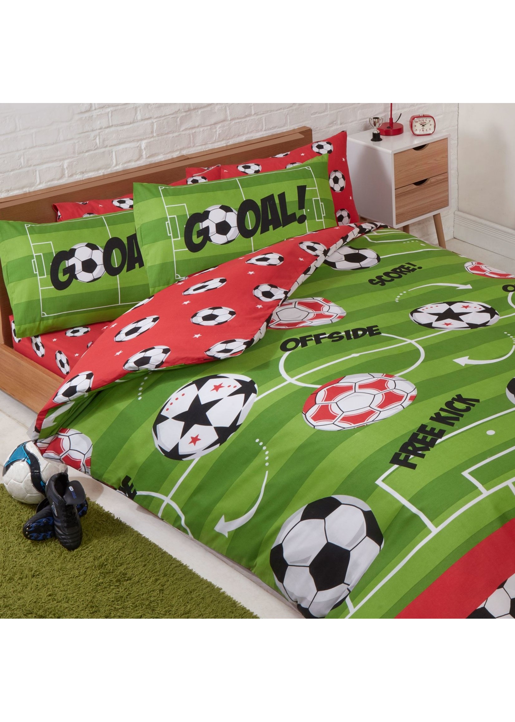 Football Double Duvet Cover Offside