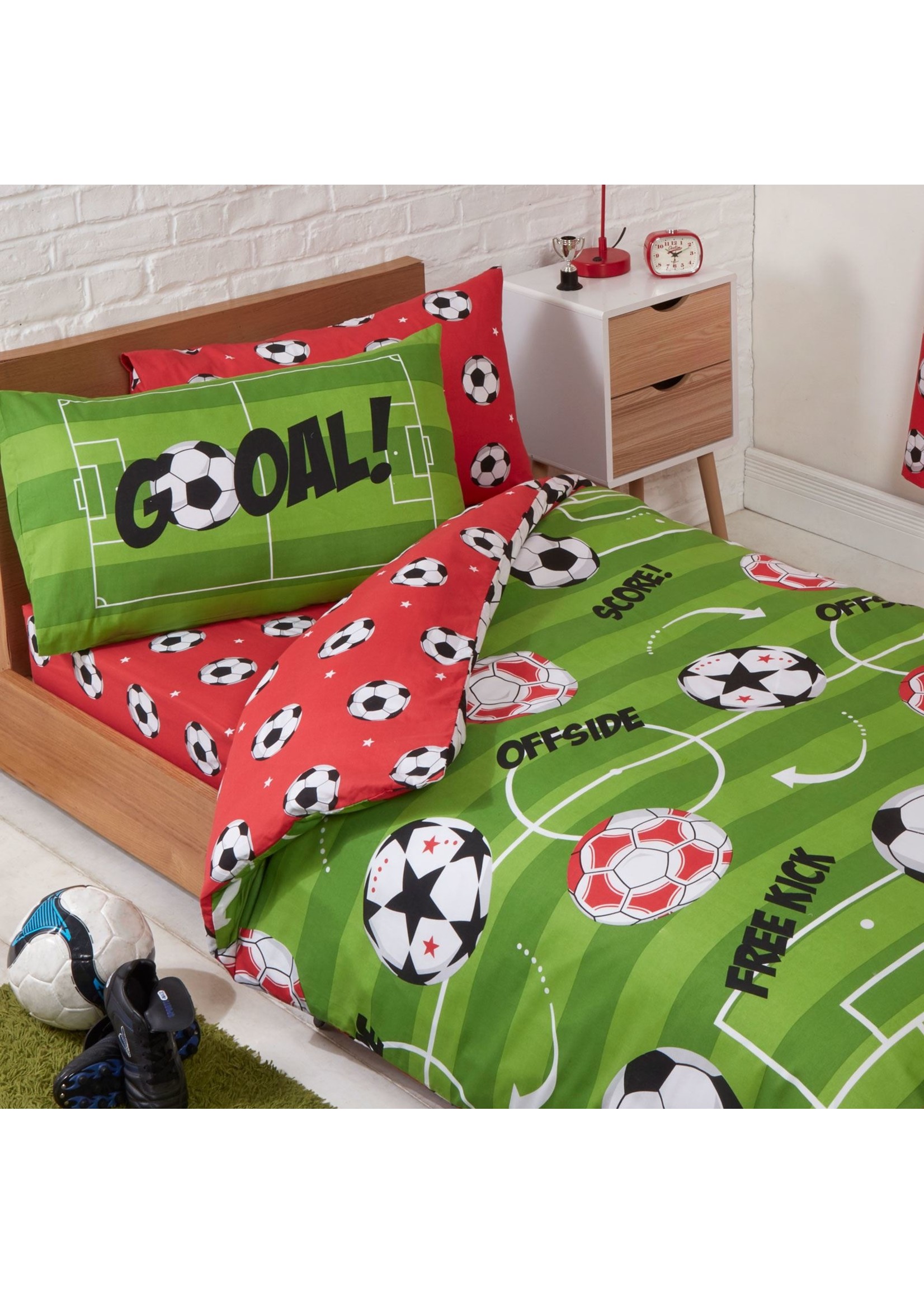 Football Double Duvet Cover Offside