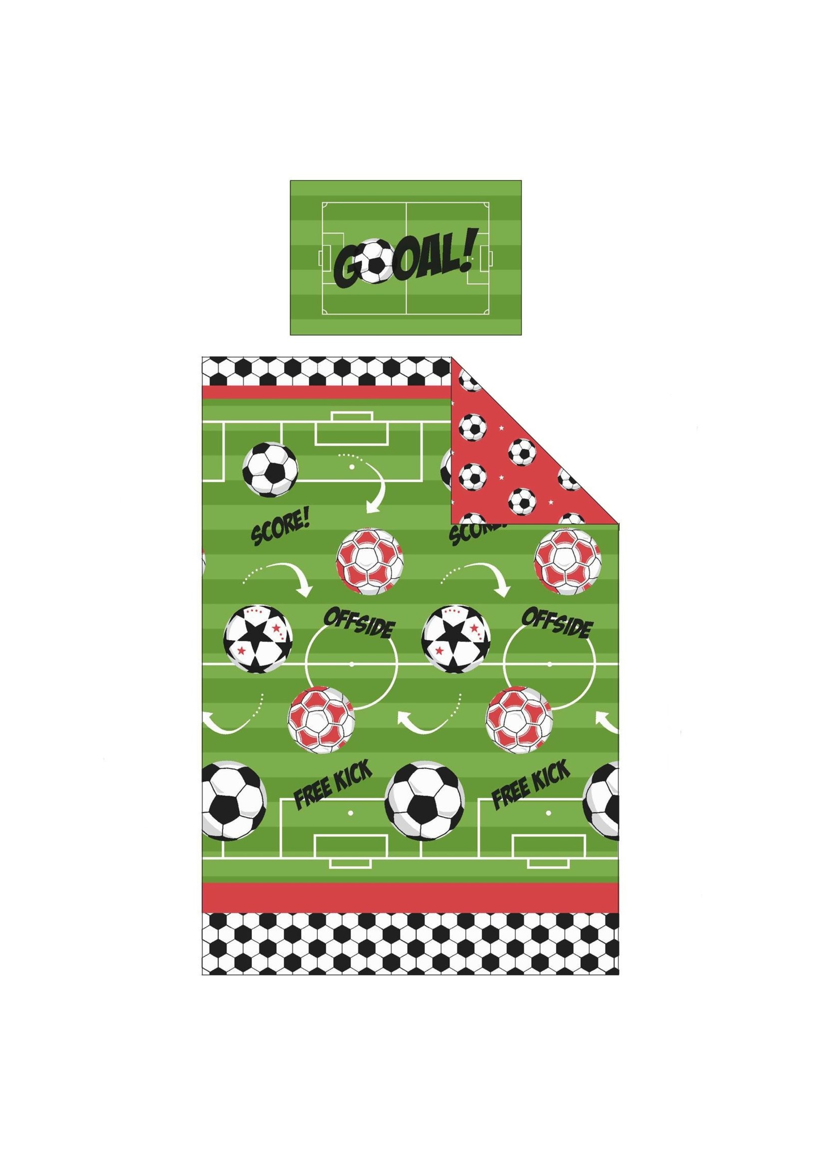 Football Double Duvet Cover Offside