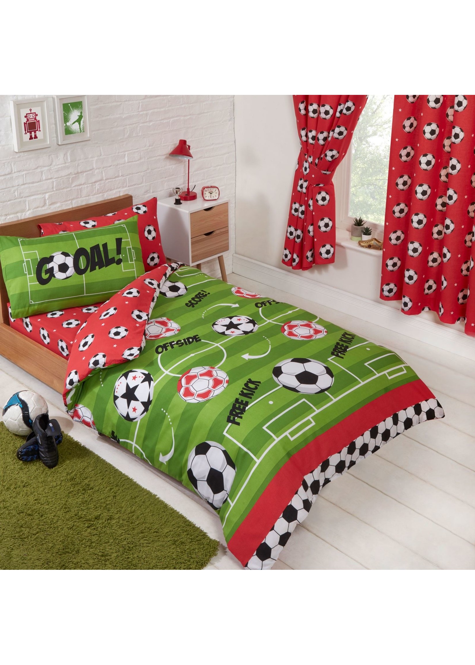 Football Double Duvet Cover Offside