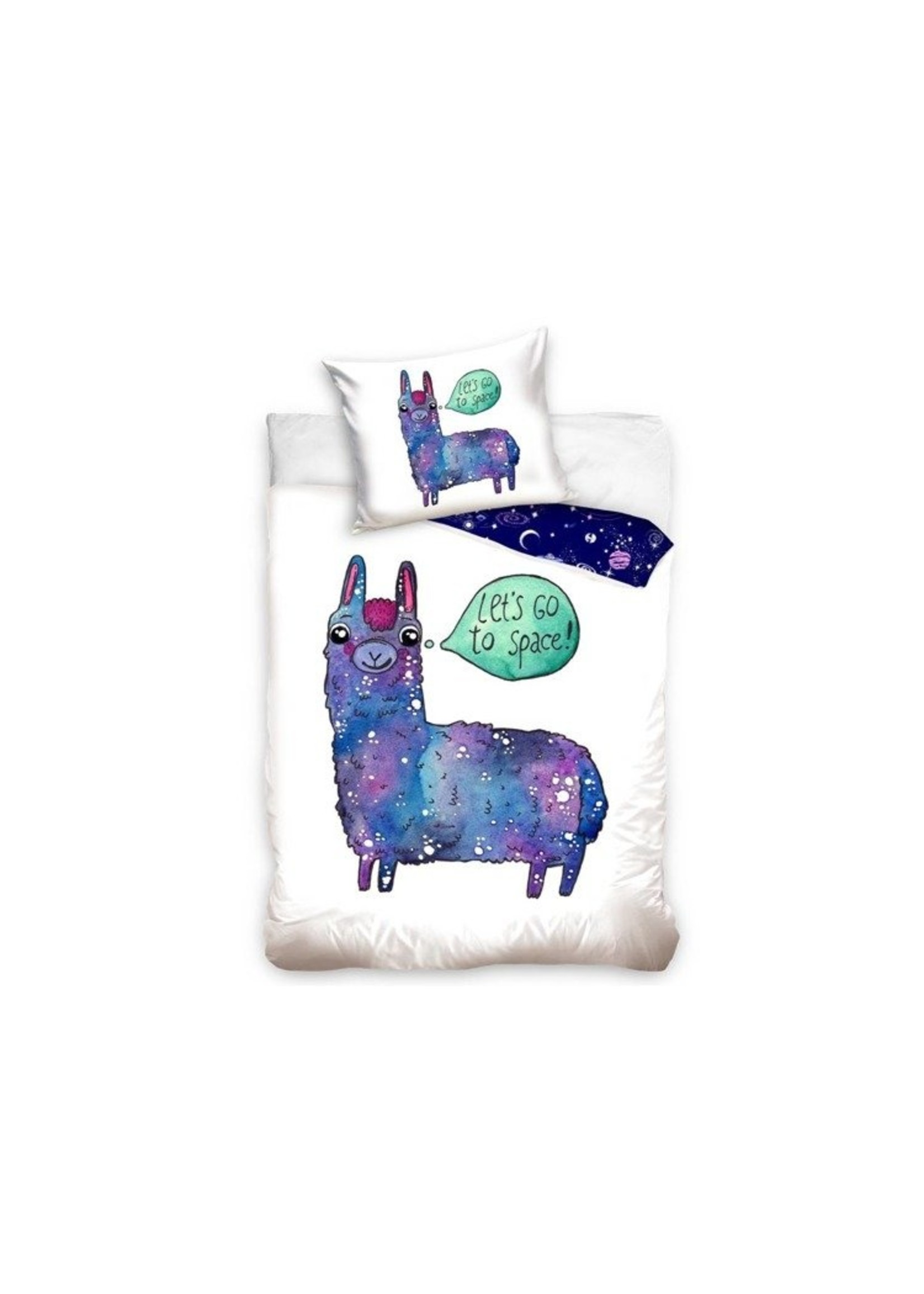 Lama Duvet Cover Space