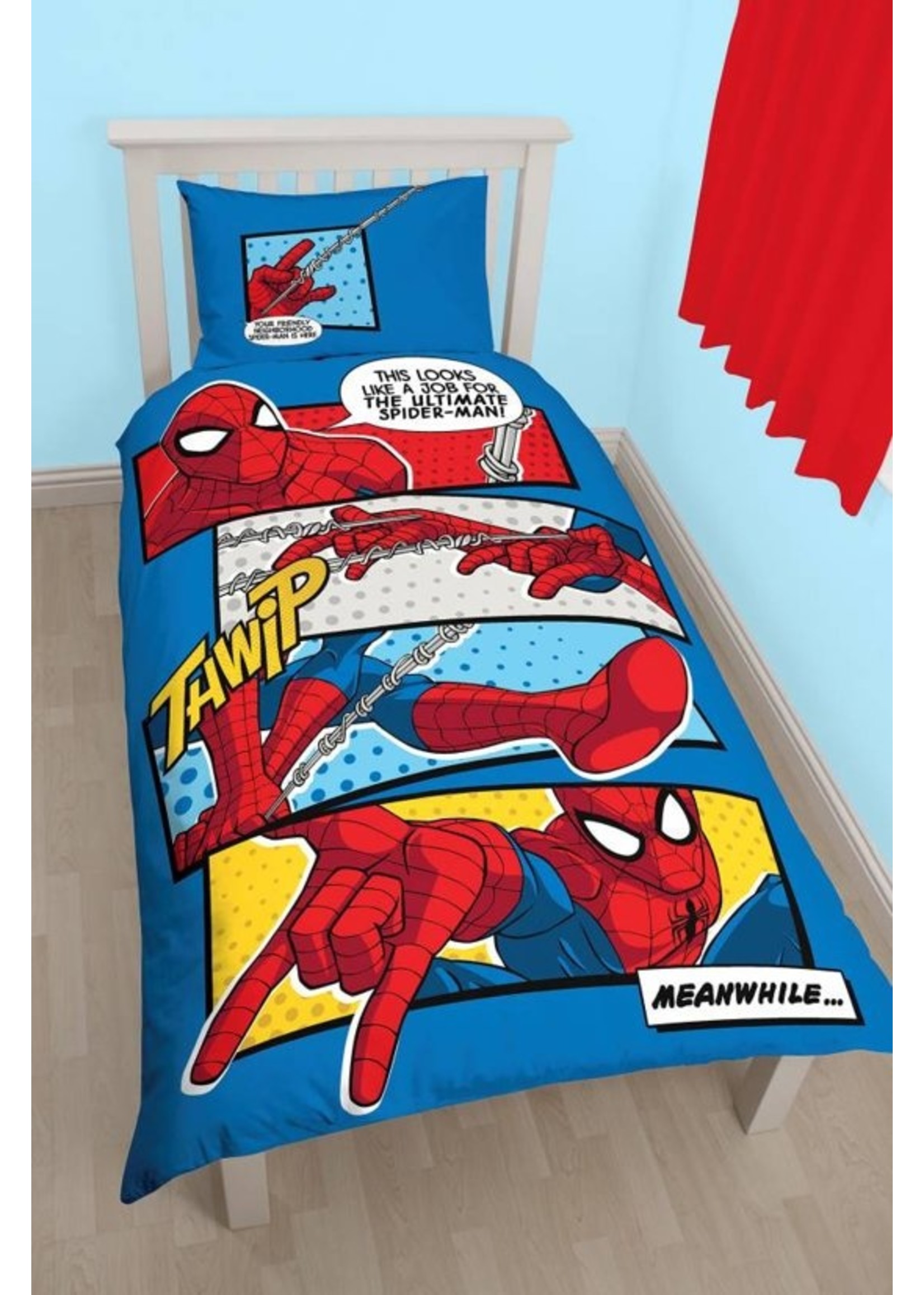 Marvel Spiderman Dekbedovertrek Webhead